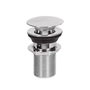 DESAGUE SOPAPA 1 1/4? CROMADA ACERO INOXIDABLE SISTEMA CLICK